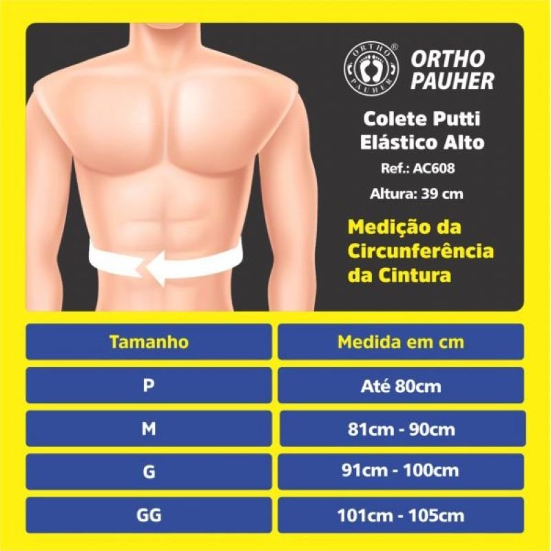 COLETE PUTTI ELÁSTICO ALTO 