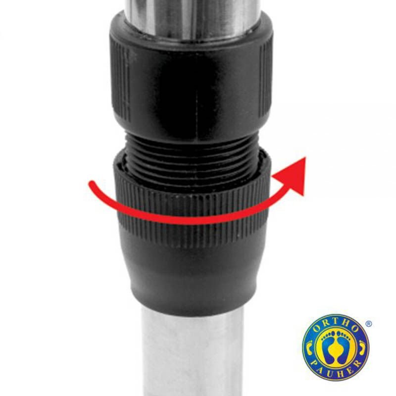 MULETA ORTOPEDICA CANADENSE E ALUMINIO FIXO